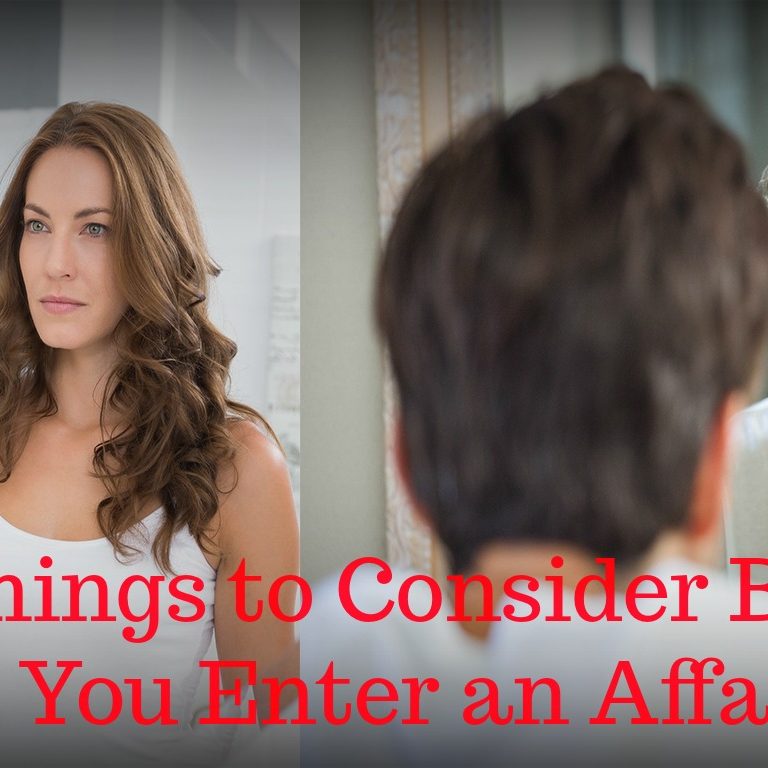 5 things before enter affair